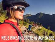 Am Achensee läuft es rund: Neue Bikeangebote am Tiroler Meer. E-Bike-Camp und neue MTB-Runde am Zwölferkopf (©Foto: Achensee Tourismus)